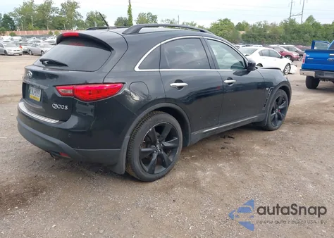 2015 Infiniti Qx70 из США, поврежденный, VIN JN8CS1MW2FM483783
